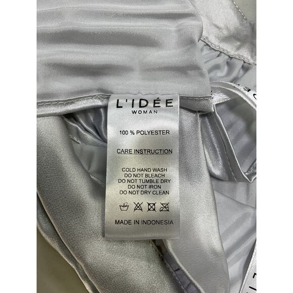 L'Idee 'Renaissance' White Polyester Top Size 10/M - Picture 5 of 5